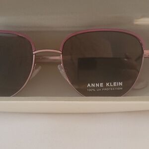 Anne Klein Pink Sunglasses